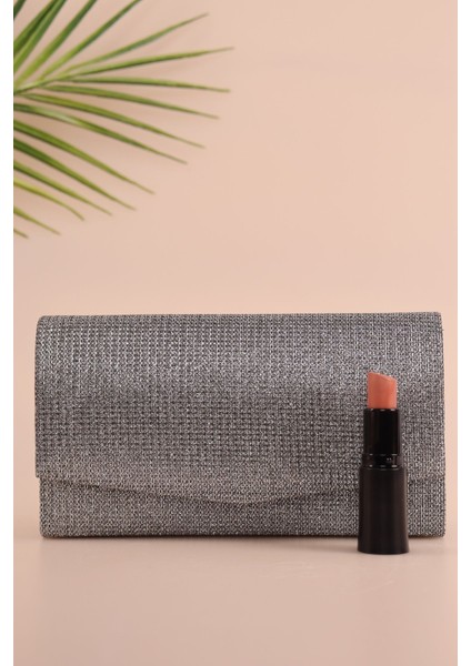 201 Çizgili Çupra Minik Zarf Abiye Çanta | Modern ve Zarif Tasarım