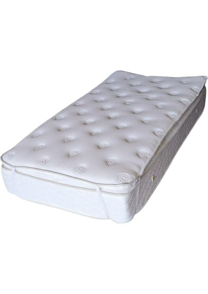 Visco Yatak Pedi, Topper, Nefes Alan Pamuklu Örme Kumaşlı 90 X 190 Cm. fırsatları