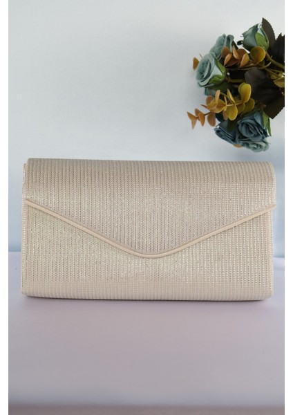 Weembag Çizgili Çupra Biyeli Zarf Venezia Kadın Çanta modelleri