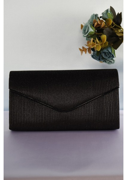 Weembag Çizgili Çupra Biyeli Zarf Venezia Kadın Çanta