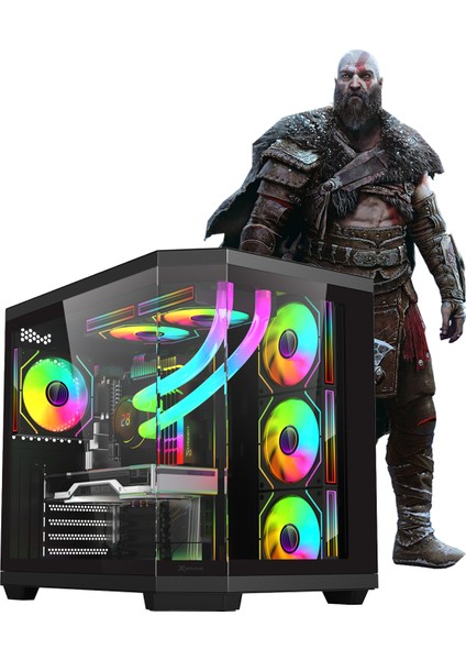 Kratos I7-12700F 32GB 1tb M.2 Nvme Rtx 3080 10GB 240MM Sıvı Soğutmalı 700W Psu Oyuncu Masaüstü Bilgisayarı