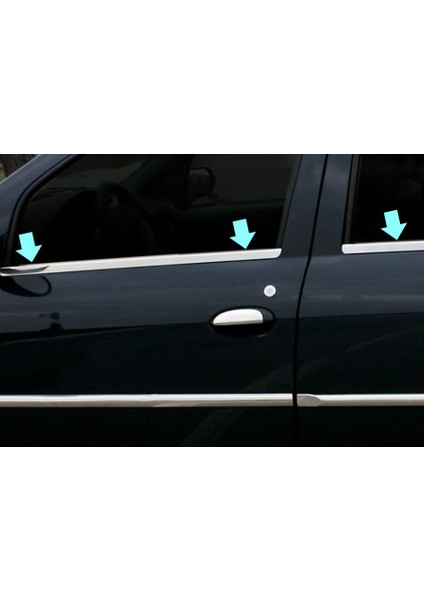 Cam Çıtaları Krom 4 Parça Logan Sd 2005-2013 Arası Modeller Için modelleri