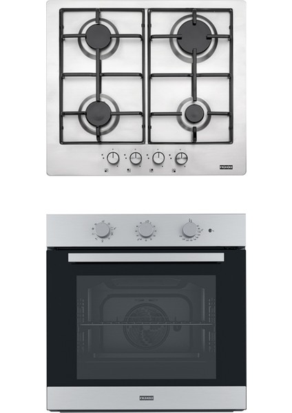 Fhnl 604 4g x E Ocak,fsl 82 H Xs Fırın Inox Ankastre 2li Set