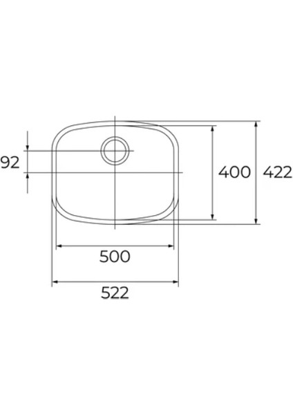 Be 50.40 Inox Paslanmaz Çelik Tezgahaltı Tek Hazneli Evye fiyatları