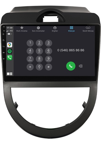 Kia Soul Android Multimedya Sistemi (2010-2013) CRV-4836XAA modelleri