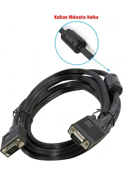 VGA Erkek Erkek Kablo 15 Pin VGA Görüntü Kablosu 2m modelleri