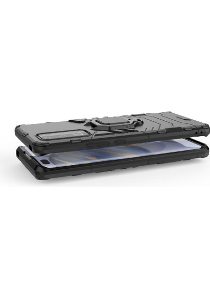 Onur 30 Pro Darbeye Dayanıklı Metal Halka Sınıfı Için Halka Araba Dağı Kickstand Vaka (Yurt Dışından) modelleri