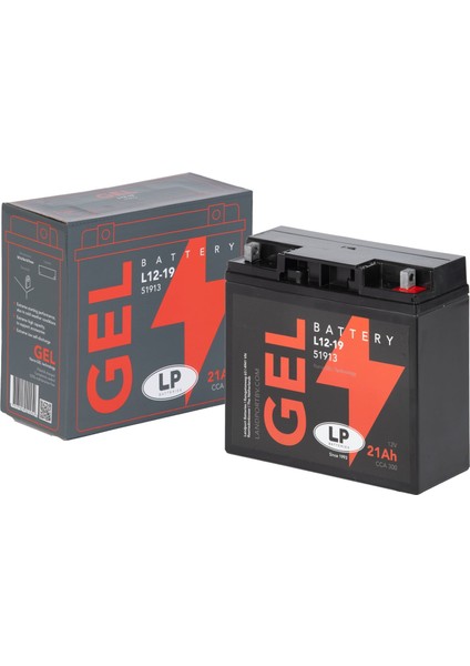 Gel Akü Mg L12-19 21 A Kg: 6,2 L:181 W:76 H:167 Cca: 300 Bmw R 80 Gs 800CC 1985-1986