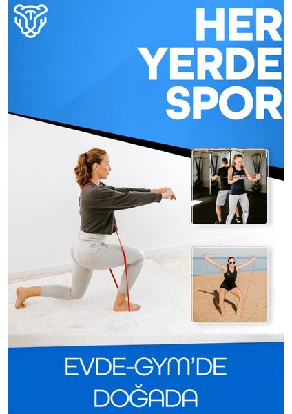 8li Giga Set 5+15+25 kg + 5li Pilates Direnç Bandı Barfiks Lastiği Loop Band Mix Ton fırsatları