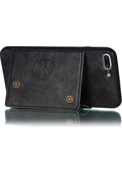 Iphone 7 Için Cüzdan Durumda Artı/8 Artı Darbeye Koruyucu Buit Demir (Yurt Dışından) modelleri