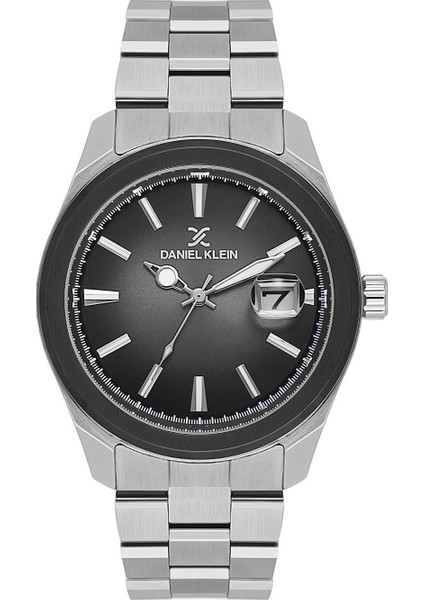 DK.14068 Erkek Kol Saati Gümüş Içi Siyah Renk