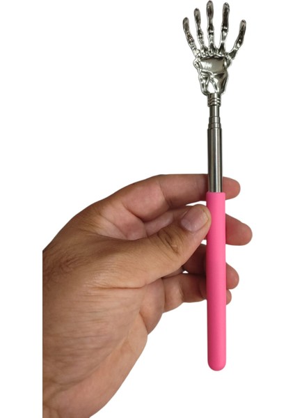 Teleskopik Sırt Kaşıyıcı 21-57 cm Masaj Aparatı Silikon Tutma Metal Parmak Başlık Masaj Aleti fiyatları