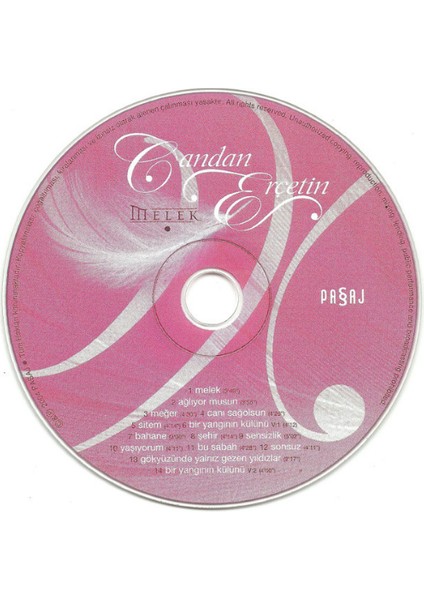 Candan Erçetin – Melek – CD (2004) modelleri