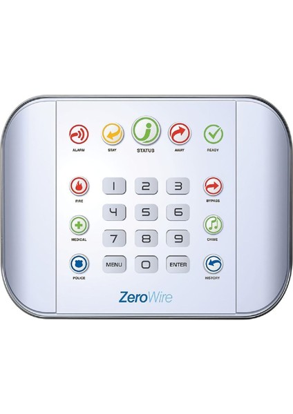 Zerowire Akıllı Ev Wireless Wifi Güvenlik & Ev Otomatiği Güvenlik Alarm Sistemi Kablosuz Panel Seti fırsatları