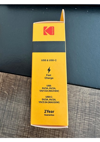 Dual Port Type C ve USB Girişli Araç Şarj Cihazı fırsatları