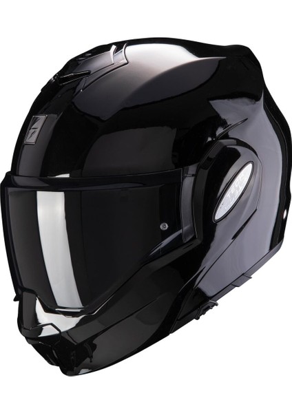 Exo-Tech Evo Çene Açılabilir Motosiklet Kaskı Siyah
