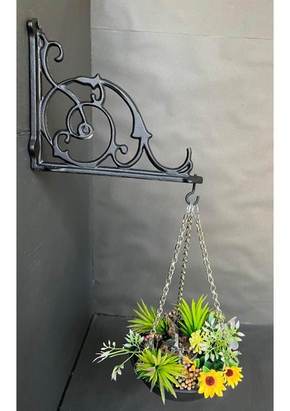 ÇİÇEK ASKISI ANTik tarzda Dökme demir Sm typ