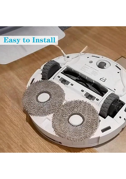 X1 OMNI/T10 Omni/turbo T20/T20 PRO/T30 Pro OMNI/T30 Omni Elektrikli Süpürge Parçaları Için Paspas Bezi Pedleri (Yurt Dışından) indirimleri