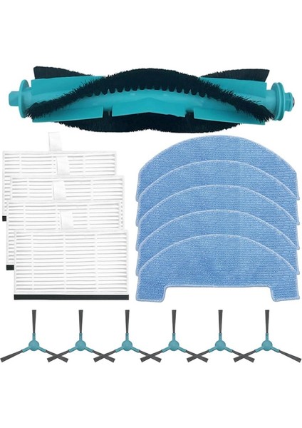 2499 Ultra Home Gelişmiş Robot Süpürge Ana Yan Fırça Hepa Filtre Paspas Bezi Yedek Parçaları (Yurt Dışından) fiyatları
