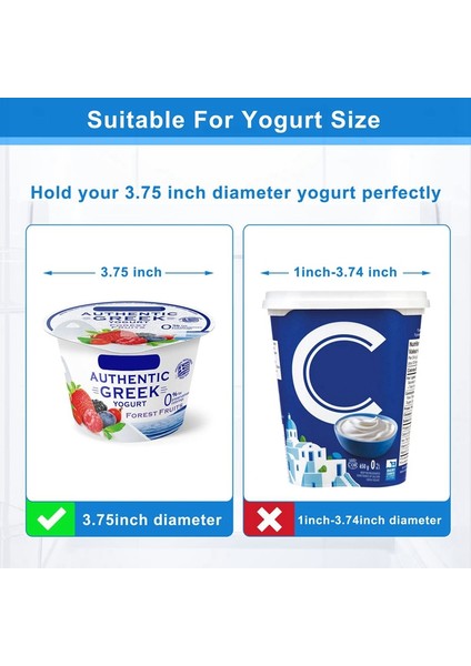 Buzdolabı Için Yoğurt Düzenleyici, Buzdolabı Için Yoğurt Tutucu Düzenleyici Sürgülü Yoğurt Düzenleyici Sürgülü Yoğurt Tutucu (Yurt Dışından) fırsatları