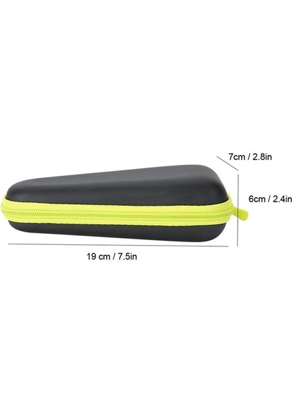 QP2530 ve QP2520 Erkek Tıraş Makinesi Için Elektrikli Tıraş Makinesi Saklama Kutusu Su Geçirmez Eva Sert Taşıma Seyahat Çantası (Yurt Dışından) modelleri