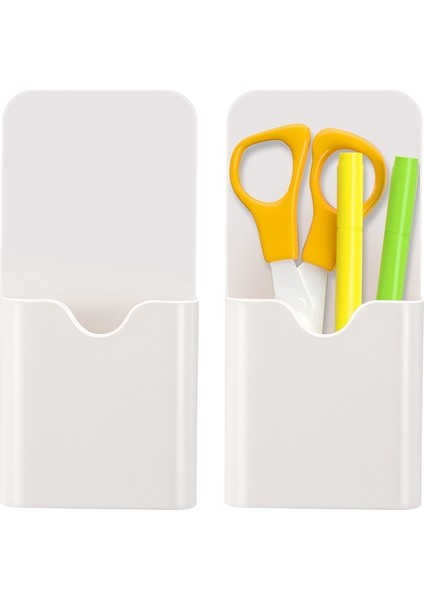 Manyetik Kalem Tutucu, Beyaz Tahta Veya Buzdolabı Için Kalemlik, Okul, Ofis ve Ev Için Mıknatıslı Kalemlik 2'li Paket (Yurt Dışından) fiyatları