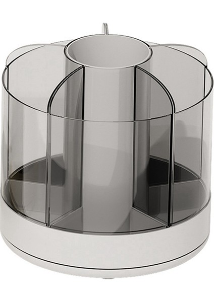 Masa Kozmetik Düzenleyicisi Için Kalemlik Düzenleyici - Boya Fırçası Kalem Kalemleri Için 360 Derece Dönebilen Kalemlik Beyaz (Yurt Dışından)