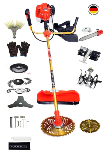 Pro Alman Yan Tırpan Çim Biçme Çift Çapa Dal budama Tırnaklı Zeytin Hasat