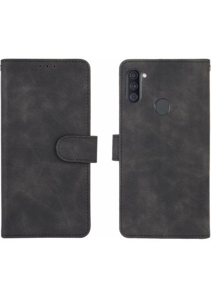 Kart Tutucu Kickstand Koruyucu Kapak ile Samsung Galaxy A11 Için Kılıf (Yurt Dışından)