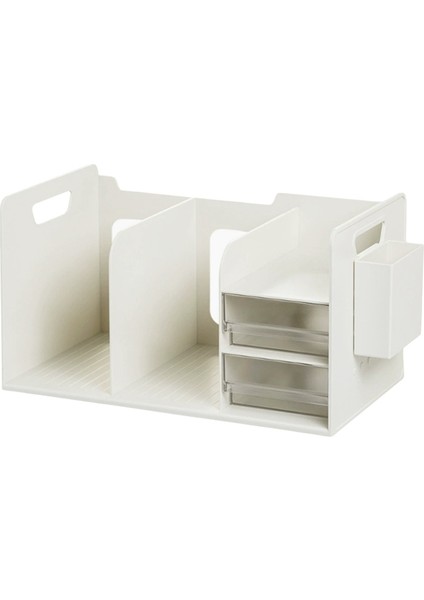 Öğrenci Kitaplığı Için Çekmeceli Kitaplık Depolama Rafı, Kitap Durdurucu Depolama Kutusu, Masa Düzenleyici, Kitap Ayraçları (Yurt Dışından) fiyatları