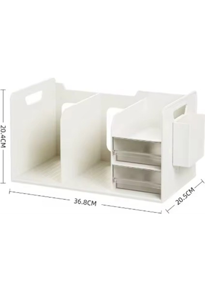 Öğrenci Kitaplığı Için Çekmeceli Kitaplık Depolama Rafı, Kitap Durdurucu Depolama Kutusu, Masa Düzenleyici, Kitap Ayraçları (Yurt Dışından) modelleri
