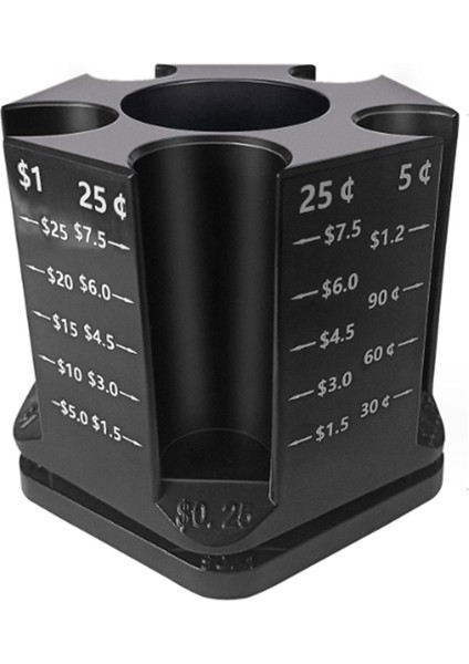 Madeni Para Sayma Makinesi, 2'si 1 Arada Masa Düzenleyici, 360° Dönebilen Madeni Para Ayırıcı ve Kalemlik, Madeni Para Sayma Kalemlik (Yurt Dışından) fiyatları