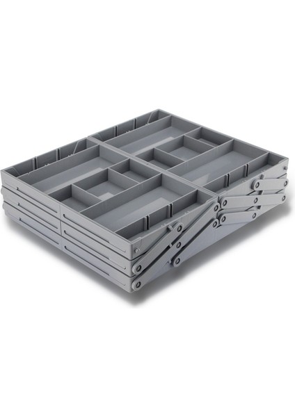 2/3 Katlı Mücevher Sergileme, Istiflenebilir Zarif Mücevher Tutucu, Taşınabilir Yüzük, Küpe, Kolye Düzenleyici, Saklama Kutusu B (Yurt Dışından) modelleri