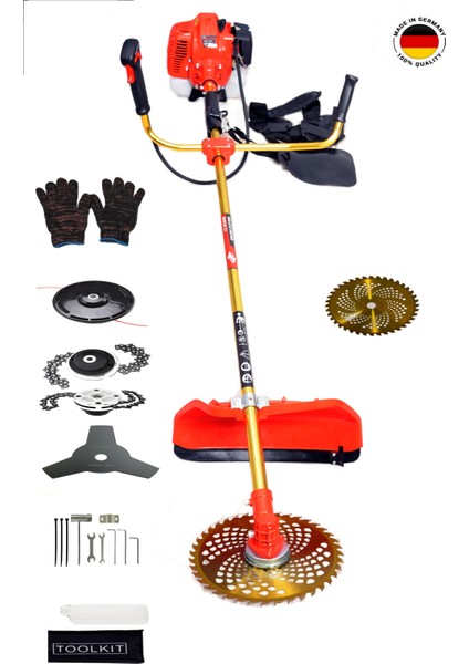 Pro Alman Yan Tırpan Çim Biçme Makinesi modelleri