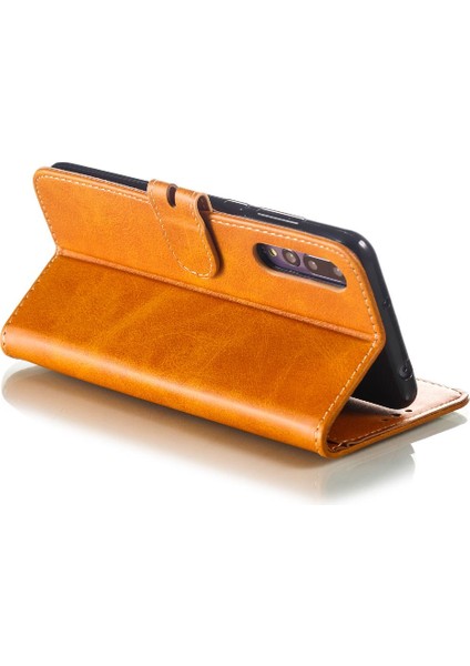Cüzdan Kılıf Için P20 Pro Manyetik Kapatma Kickstand Kabartmalı Tüm (Yurt Dışından) fırsatları