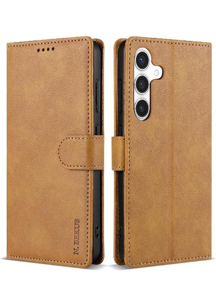 Samsung Galaxy A25 Manyetik Kapatma Çift Katmanlı Koruma Için Flip Case (Yurt Dışından) modelleri