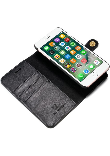 IPhone 7 Için Cüzdan Durumda Artı/8 Artı Manyetik Koruyucu Kart Yuvaları Pu (Yurt Dışından) modelleri