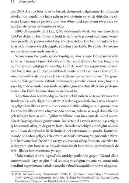 Deneyimler - Ömer Aras