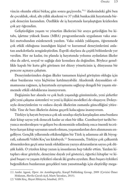 Deneyimler - Ömer Aras