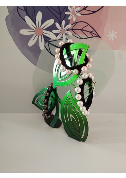 3'lü Set Boncuklu Toka - Siyah - Organik & El Yapımı modelleri