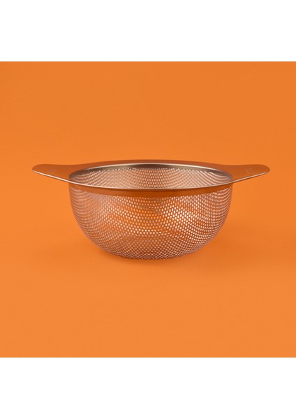 Metal Süzgeç - Gri - 16 cm