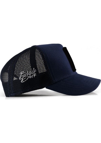 We Have A Problem Logolu Lacivert Trucker Şapka fiyatları