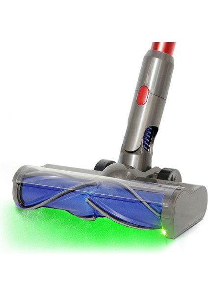 Dyson V7 V8 V10 V11 V15 Kablosuz Elektrikli Süpürge Aparatı Toz LED Işıkları ile Temizleyici Başlık Kıl Rulo Fırçası (Yurt Dışından)