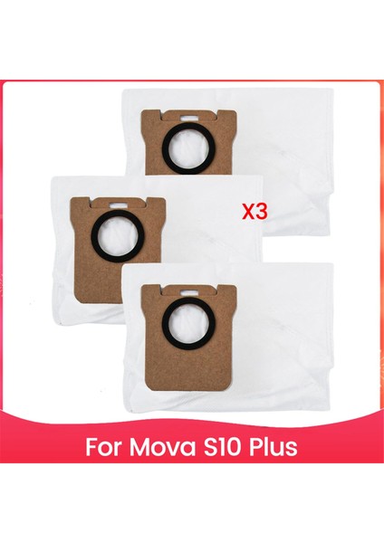 Mova S10 Plus Için Yedek Toz Torbaları Mova S10 Elektrikli Süpürge Kir Atma Torbaları Temizlik Torbaları (Yurt Dışından)
