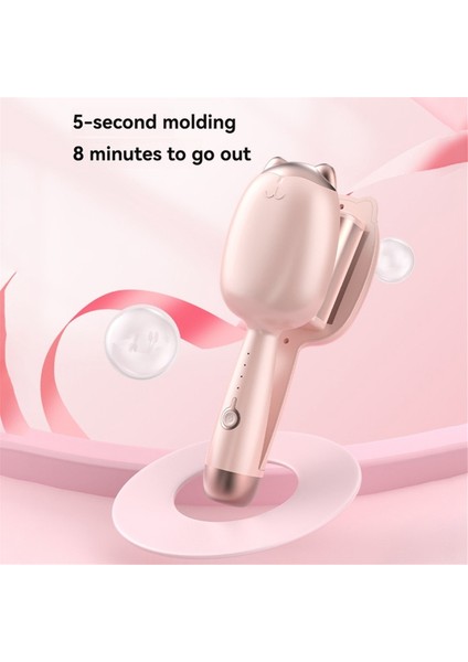 Kedi Pençesi Bukle Makinesi 32MM Altın Ark S Şeklinde Sıcak Plaka 30 Saniyede Isınma 5 Saniyede Şekil Verme Mor Ab Fişi (Yurt Dışından) fırsatları