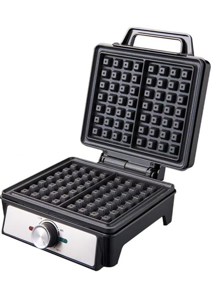 Wafflemaker Tek Plakalı Iki Dilimli Ekmek Makinesi, Çift Taraflı Isıtma, Yapışmaz Tasarım, Aile Restoranı Için Uygun (Ingiltere) (Yurt Dışından)
