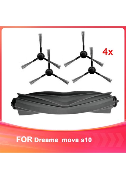 Dreame Mova S10 Süpürme Robotu Aksesuarları Için Uygundur Ana Yan Fırça Yedek Süpürme Robotu Sarf Malzemeleri (Yurt Dışından)