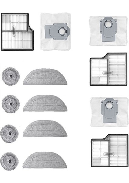 Roborock G30/Saros 10 Robot Süpürge Parçaları Yedek Parçaları ve Sarf Malzemeleri için uygundur (Yurt Dışından)