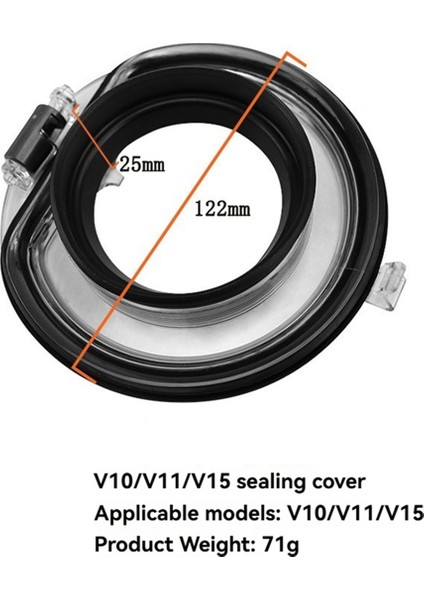 Dyson V10/V11/V15 Elektrikli Süpürge için Toz Haznesi Taban Kapağı Yedek Parçası Sızdırmazlık Halkası ile (Yurt Dışından) modelleri