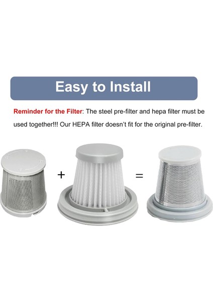 Fanttik V8 Serisi Için Hepa Filtre Değişimi Fanttik Slim V8 Apex / V8 Mate Slim V10 Mate Elektrikli Süpürge (Yurt Dışından) indirimleri